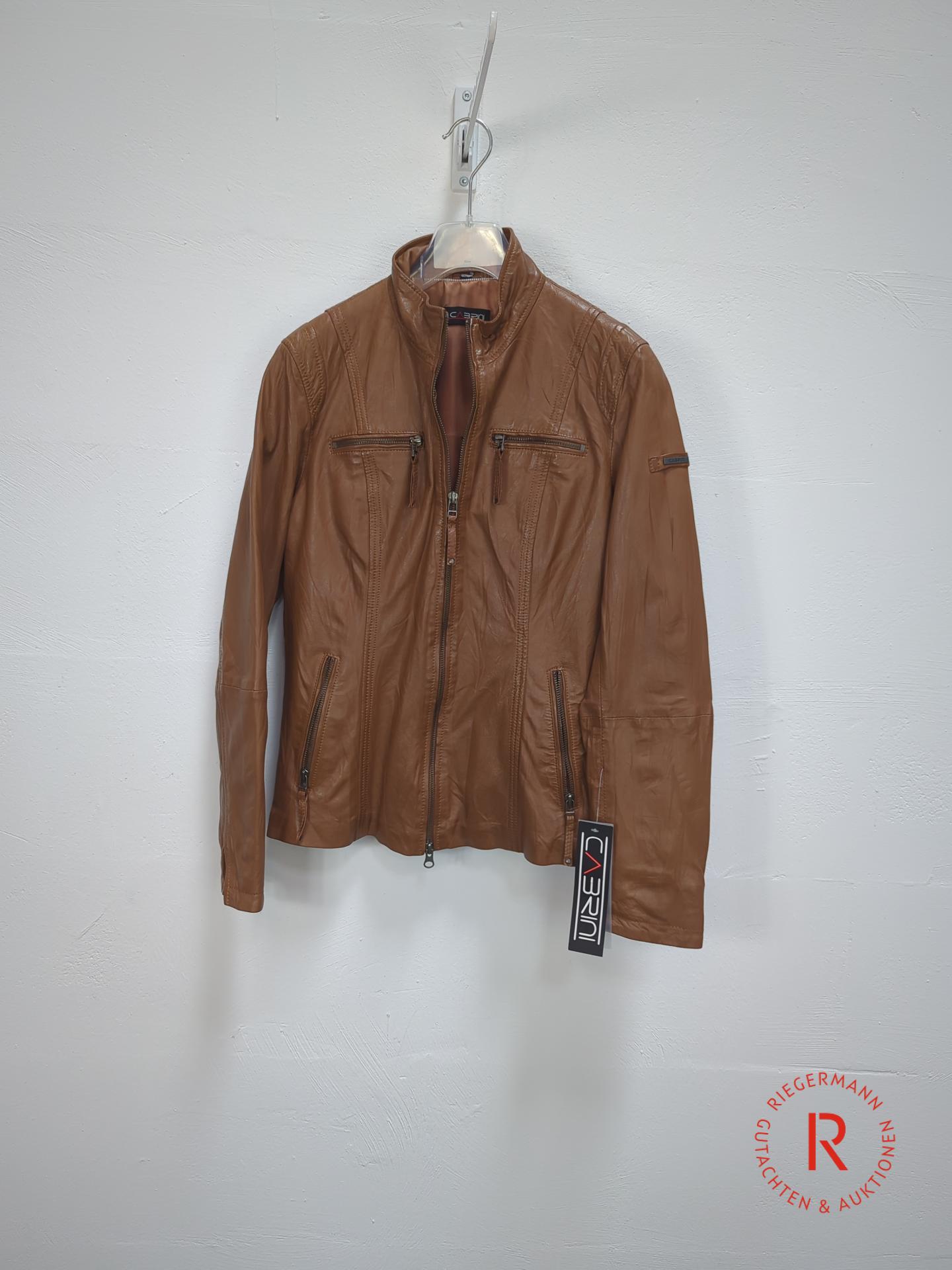 DAMEN LEDERJACKE GRÖSSE 36